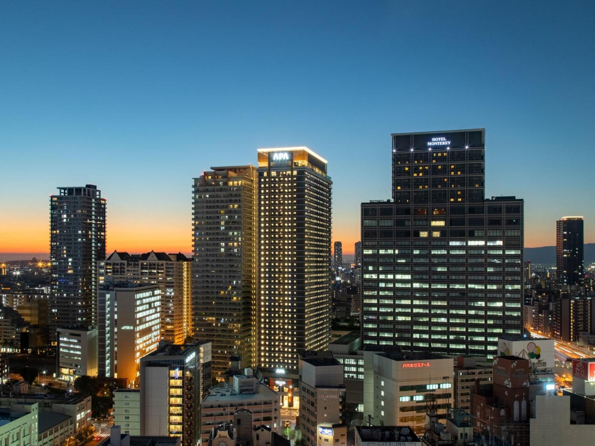 Apa Hotel & Resort Osaka Namba Ekimae Tower 외부 사진